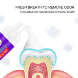 Professional Teeth Whitening Foam Freshen Breath Oral Cleaning Passion Fruit