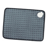 Maxbell Pet Bed Warmer Dog Cat Electric Pad Heating Heated Blanket Pain Relief Grey