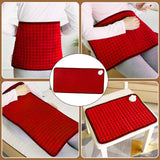 Maxbell Bed Warmer Cat Electric Pad Heating Heated Blanket Pain Relief Red
