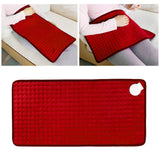Maxbell Bed Warmer Cat Electric Pad Heating Heated Blanket Pain Relief Red