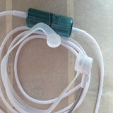 Headset Oxygen Nasal Cannula 2m Silicone Tube for 8mm outlets Replacement
