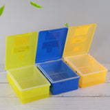 Maxbell Thermometer Disinfection Box Portable Organizer for Mercury Thermometer Blue