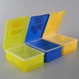 Maxbell Thermometer Disinfection Box Portable Organizer for Mercury Thermometer Blue