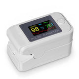 Finger Oximeter Fingertip for Home Use Health Clinic Ward Monitoring White