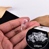 Maxbell 100x Mini Empty Clear Capsule for Lipstick Cosmetic DIY Containers Small