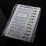 Maxbell Memo Board Note Pad Chore Chart Daily Planner Reminding Time  RV Checklist