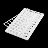Maxbell Memo Board Note Pad Chore Chart Daily Planner Reminding Time  RV Checklist