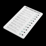 Maxbell Memo Board Note Pad Chore Chart Daily Planner Reminding Time  RV Checklist
