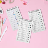 Maxbell Memo Board Note Pad Chore Chart Daily Planner Reminding Time  RV Checklist