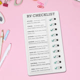 Maxbell Memo Board Note Pad Chore Chart Daily Planner Reminding Time  RV Checklist