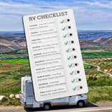 Maxbell Memo Board Note Pad Chore Chart Daily Planner Reminding Time  RV Checklist