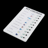 Maxbell Memo Board Note Pad Chore Chart Daily Planner Reminding Time  My Chores