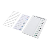 Maxbell Memo Board Note Pad Chore Chart Daily Planner Reminding Time  My Chores