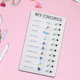 Maxbell Memo Board Note Pad Chore Chart Daily Planner Reminding Time  My Chores