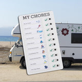 Maxbell Memo Board Note Pad Chore Chart Daily Planner Reminding Time  My Chores