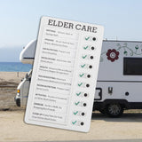 Maxbell Memo Board Note Pad Chore Chart Daily Planner Reminding Time  Elder Care