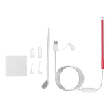 Maxbell Ear Wax Removal w/Camera Endoscope Otoscope Earpick Ear Cleaning Red