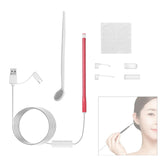 Maxbell Ear Wax Removal w/Camera Endoscope Otoscope Earpick Ear Cleaning Red