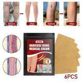 Maxbell 6pcs Vein massage varicose leg vein patch with optional pen without pen