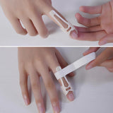 Maxbell Finger Splints Simple Lightweight Straightening Fix for Osteoarthritis 63-69mm
