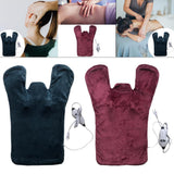 Maxbell Electric Heat Shawl Relief Massaging Heat Wrap Electric Heat Pad Blue