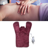 Maxbell Electric Heat Shawl Relief Massaging Heat Wrap Electric Heat Pad Red