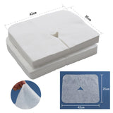 Maxbell 100x Disposable Face Cradle Covers Massage Face Covers for Salon 40g Cotton