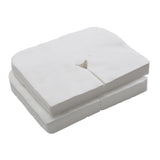 Maxbell 100x Disposable Face Cradle Covers Massage Face Covers for Salon 40g Cotton
