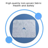 Maxbell 100x Disposable Face Cradle Covers Massage Face Covers for Salon 30g Fabric