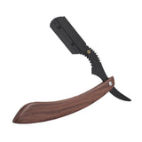 Maxbell Straight Edge Razor for Man Wood Handle Rust Free Close Shaving Professional