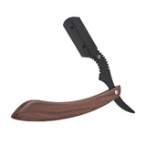 Maxbell Straight Edge Razor for Man Wood Handle Rust Free Close Shaving Professional