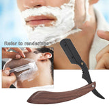 Maxbell Straight Edge Razor for Man Wood Handle Rust Free Close Shaving Professional