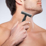 Maxbell Metal Safety Razor Double Sided Premium One Single Travel  Black