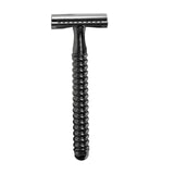 Maxbell Metal Safety Razor Double Sided Premium One Single Travel  Black