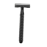 Maxbell Metal Safety Razor Double Sided Premium One Single Travel  Black