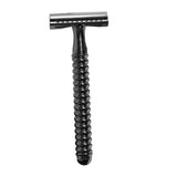 Maxbell Metal Safety Razor Double Sided Premium One Single Travel  Black