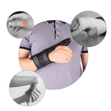 Maxbell Wrist Arm Support Brace for Hand Sports Injuries Finger Fitness S Right