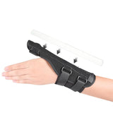 Maxbell Wrist Arm Support Brace for Hand Sports Injuries Finger Fitness L Left
