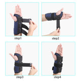 Maxbell Wrist Support Brace Professional for Hand Sports Injurie Recovery Forearm Rigjt