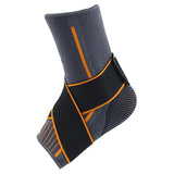 Maxbell Adjustable Ankle Support Brace Elastic Foot Protection for Sports M 37-39