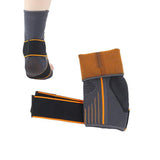 Maxbell Adjustable Ankle Support Brace Elastic Foot Protection for Sports M 37-39