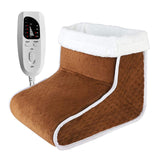 Maxbell Electric Heated Foot Warmers EU Plug Machine-Washable for Under Desk Men