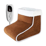 Maxbell Electric Heated Foot Warmers EU Plug Machine-Washable for Under Desk Men