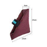 Maxbell 2Pcs Heel Cushion Breathable Soft for Feet Sores Patient wine point one size