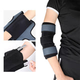 Maxbell Elbow Pads Protector with Aluminum Splint for Cycling Softball Dark Green