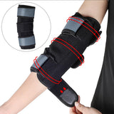Maxbell Elbow Pads Protector with Aluminum Splint for Cycling Softball Dark Green