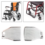 Maxbell Universal Wheelchair Footrest Easy Install Accessories Aluminum 2cm Gaps