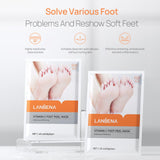 Maxbell Foot Peel Masks Peeling Remover Soothe Feet for Cracked Feet Treatment vitamin C