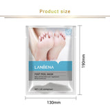 Maxbell Foot Peel Masks Peeling Remover Soothe Feet for Cracked Feet Treatment No fragrance