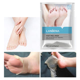 Maxbell Foot Peel Masks Peeling Remover Soothe Feet for Cracked Feet Treatment No fragrance